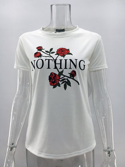 Rose Casual Blouse Shirt