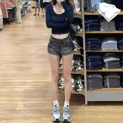 High Waist Shorts Short Shorts